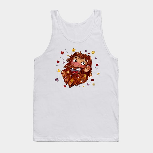 bomBARDed - Happy Raz'ul with flowers Tank Top by DarkMysteryCat